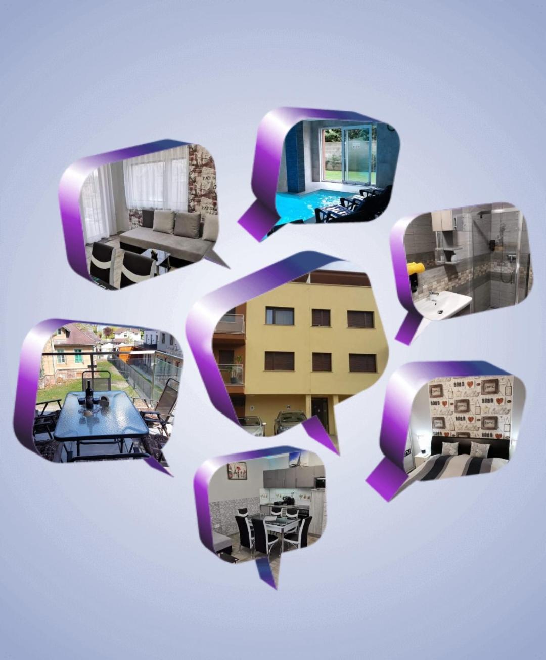 Sweet&Center Wellness Apartman Siófok Zewnętrze zdjęcie